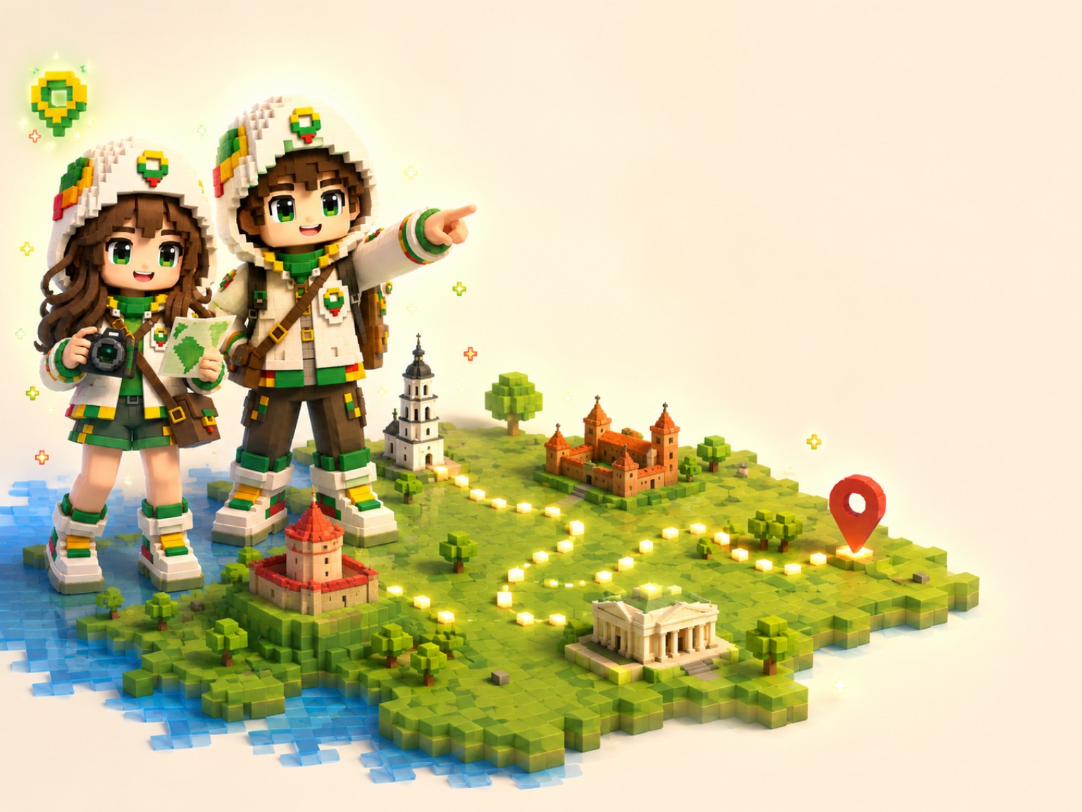 Pixel by Pixel gidai kviečia atrasti Lietuvos vietas